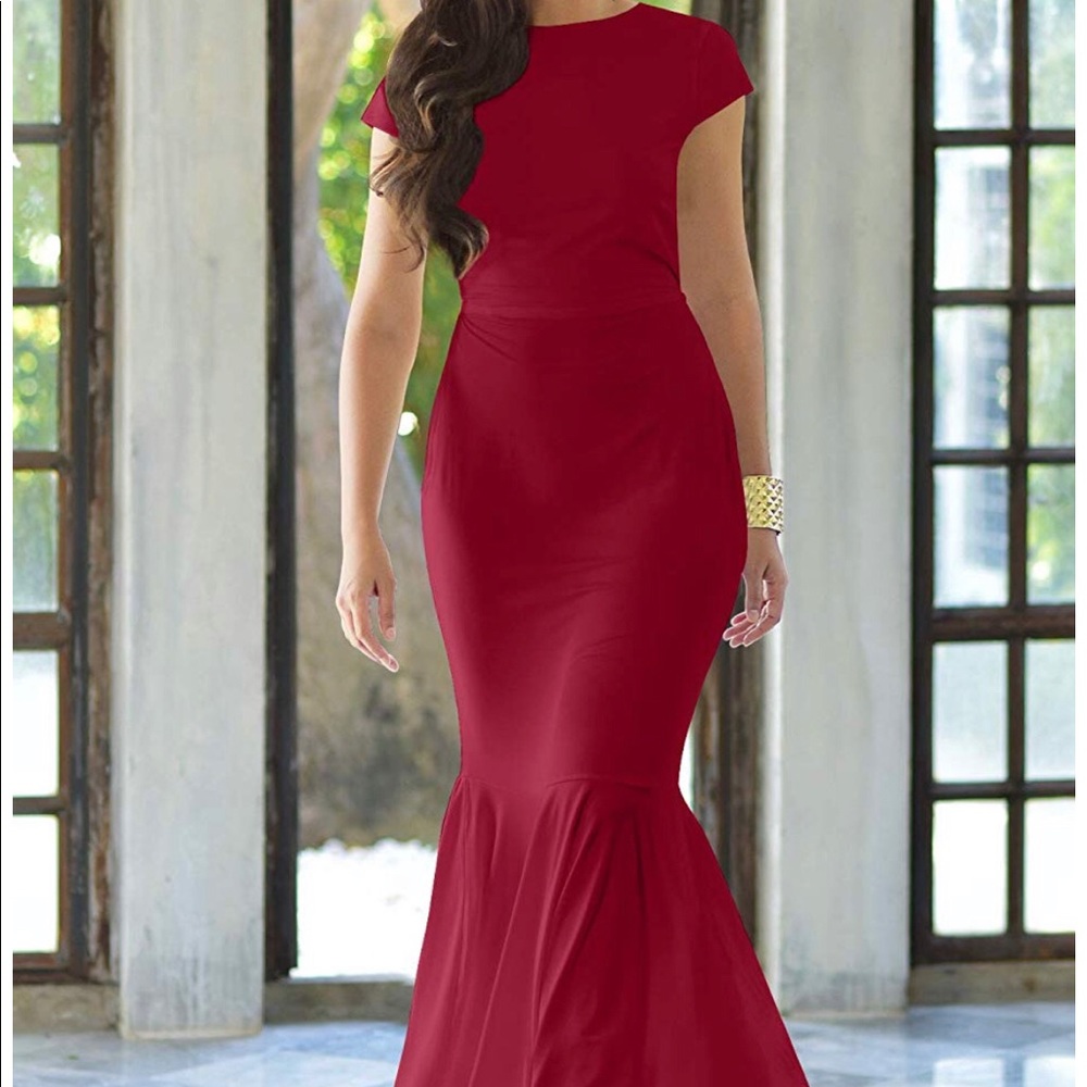 Mermaid maxi dress
